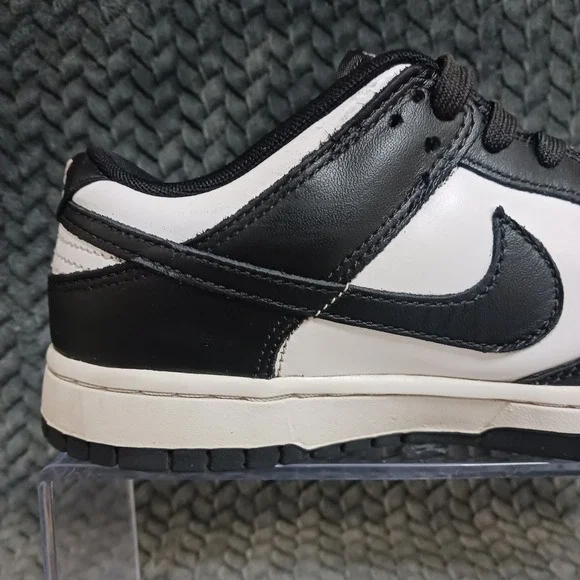 Nike Dunk Low Black White Men's Retro Sneakers Shoes DD1391-100 Size 7.5 - Picture 11 of 16